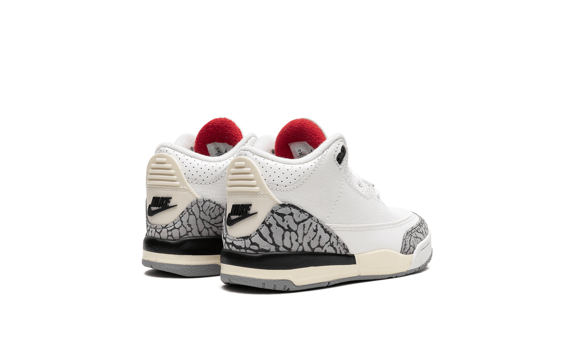 Jordan 3 Retro White Cement Reimagined (TD) - BigBoiSneakers 