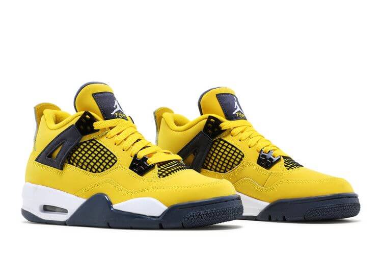 Jordan 4 Retro Lightning (2021) (GS) - BigBoiSneakers 
