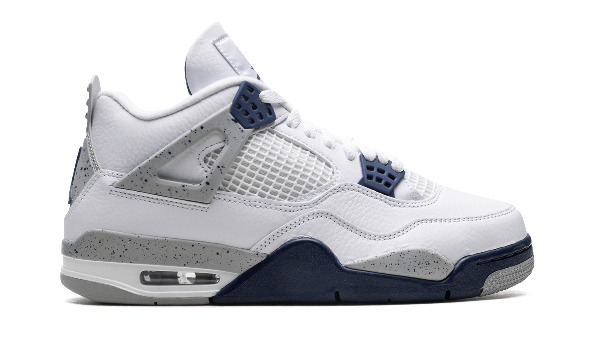 Jordan 4 Retro Midnight Navy - BigBoiSneakers 