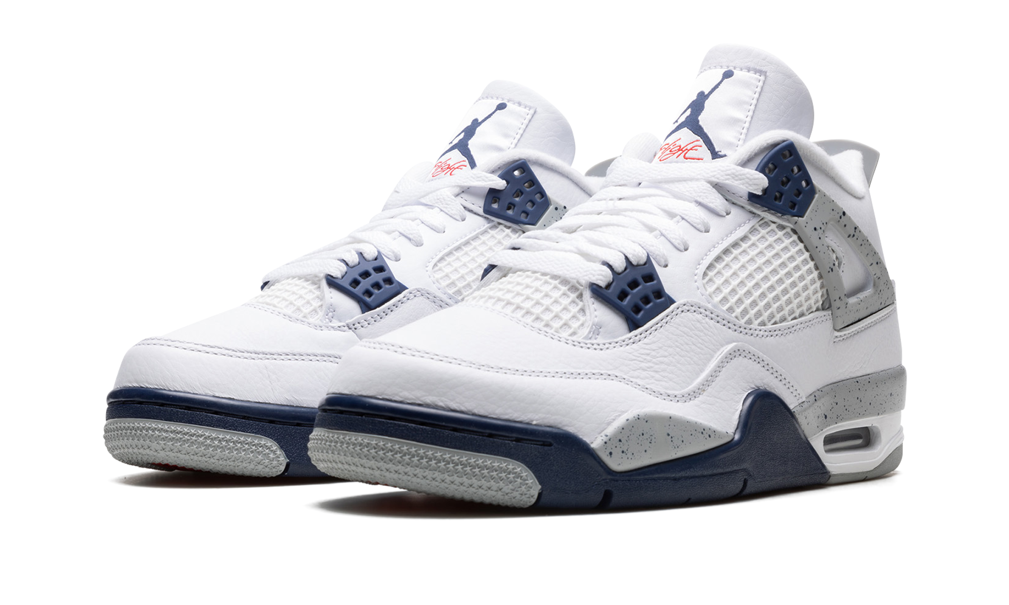 Jordan 4 Retro Midnight Navy - BigBoiSneakers 