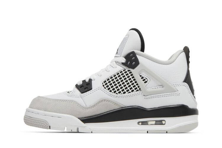 Jordan 4 Retro Military Black (GS) - BigBoiSneakers 