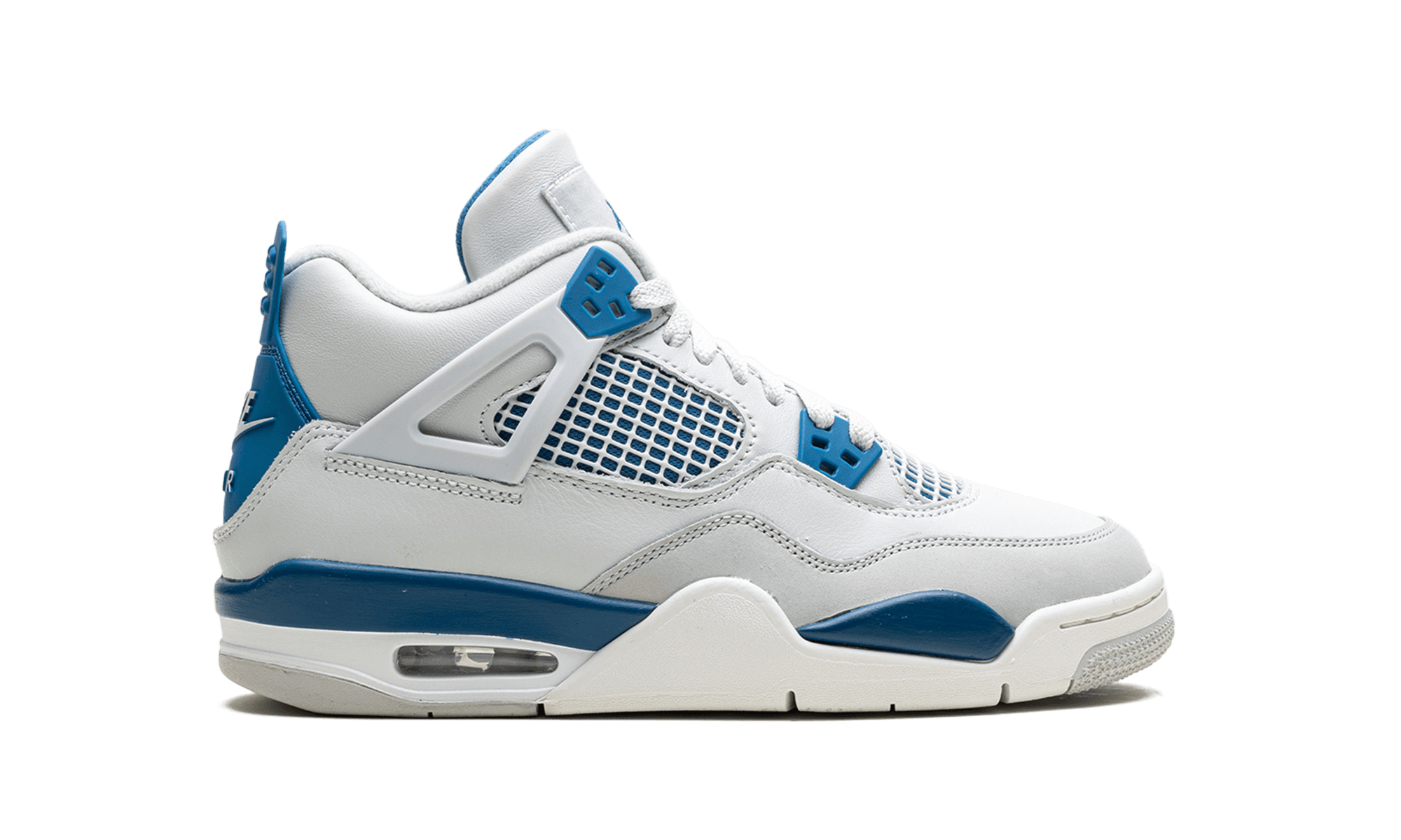 Jordan 4 Retro Military Blue (2024) (GS) - BigBoiSneakers 