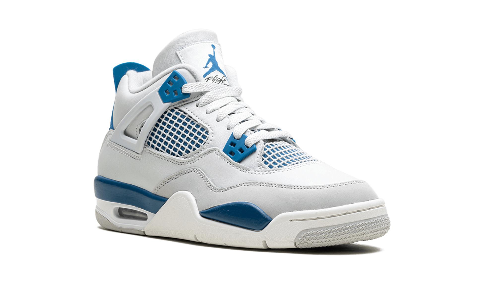 Jordan 4 Retro Military Blue (2024) (GS) - BigBoiSneakers 