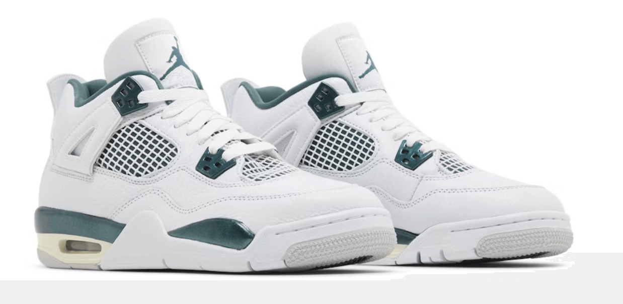 Jordan 4 Retro Oxidized Green (GS) - BigBoiSneakers 