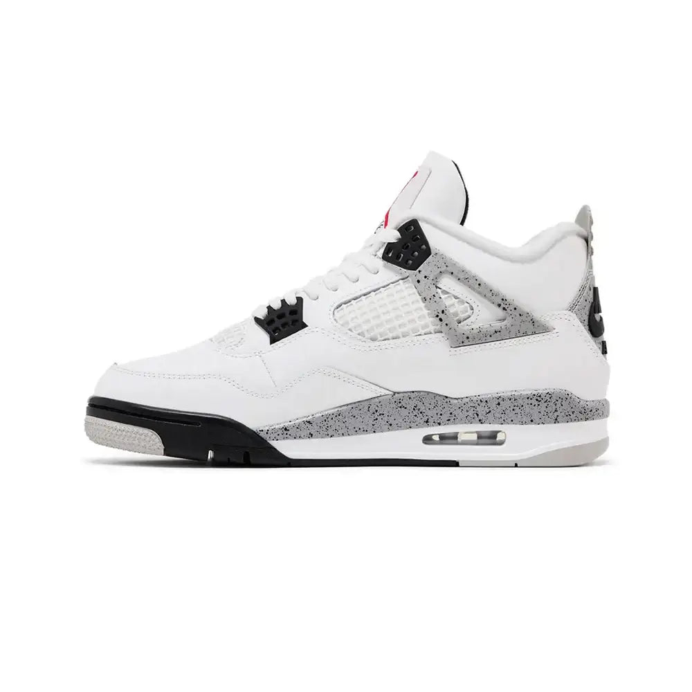 Jordan 4 Retro White Cement (2025) - BigBoiSneakers 