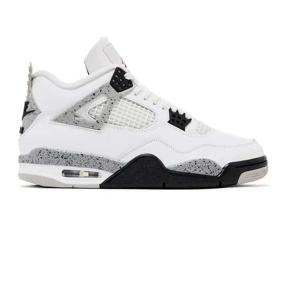 Jordan 4 Retro White Cement (2025) - BigBoiSneakers 