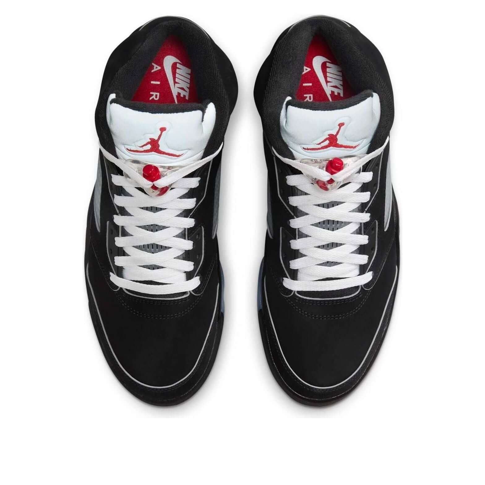 Jordan 5 Retro OG Black Metallic Reimagined - BigBoiSneakers 