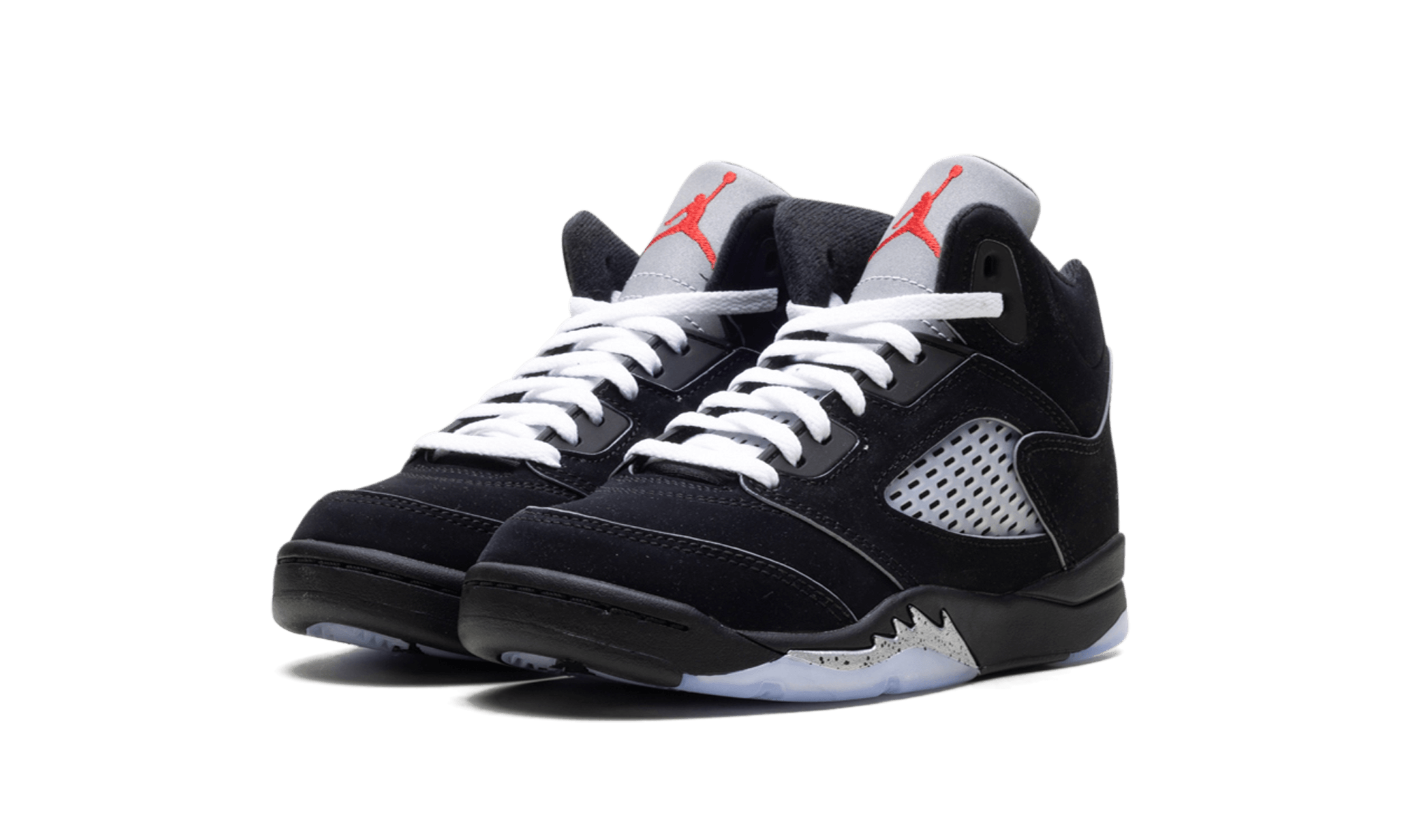 Jordan 5 Retro OG Black Metallic Reimagined (PS) - BigBoiSneakers 