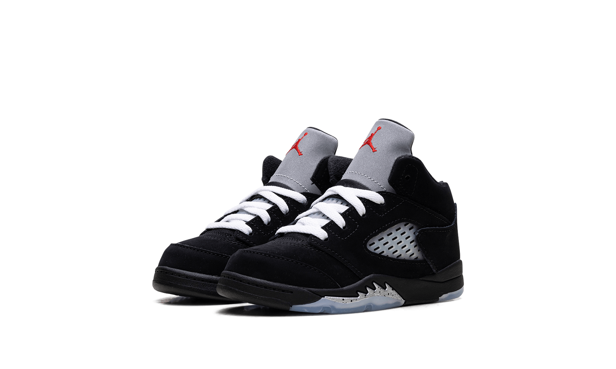 Jordan 5 Retro OG Black Metallic Reimagined (TD) - BigBoiSneakers 