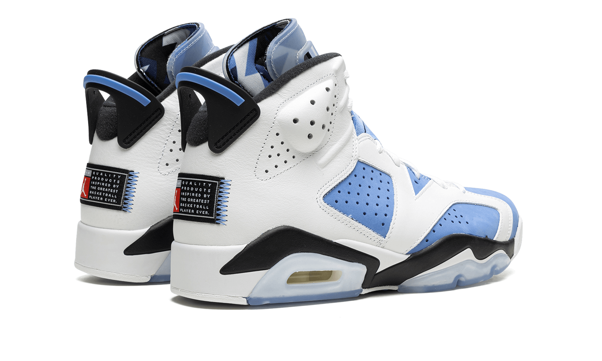 Jordan 6 Retro UNC White - BigBoiSneakers 