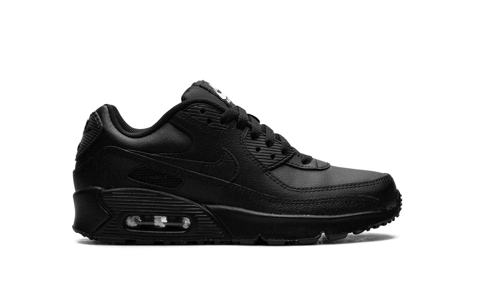 Nike Air Max 90 Triple Black (2024) (GS) - BigBoiSneakers 