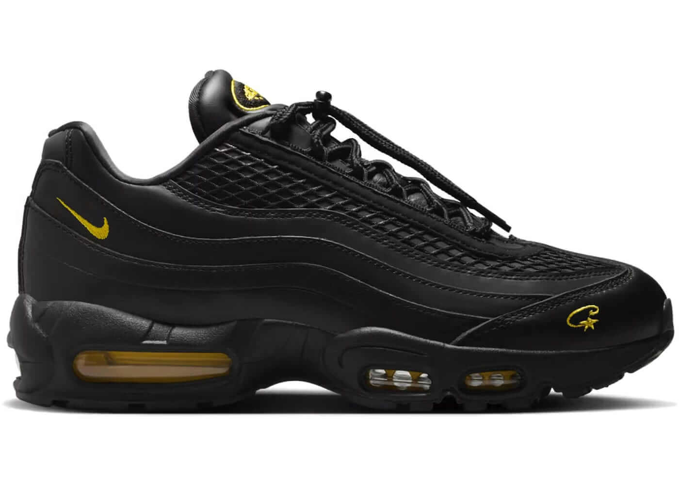 Nike Air Max 95 Corteiz Honey Black - BigBoiSneakers 