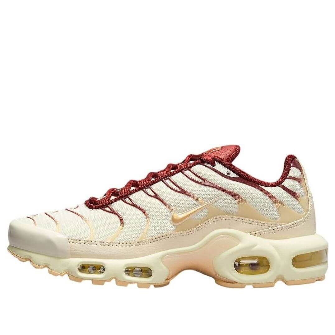 Nike Air Max Plus Sail Team Red (Women's) - BigBoiSneakers 