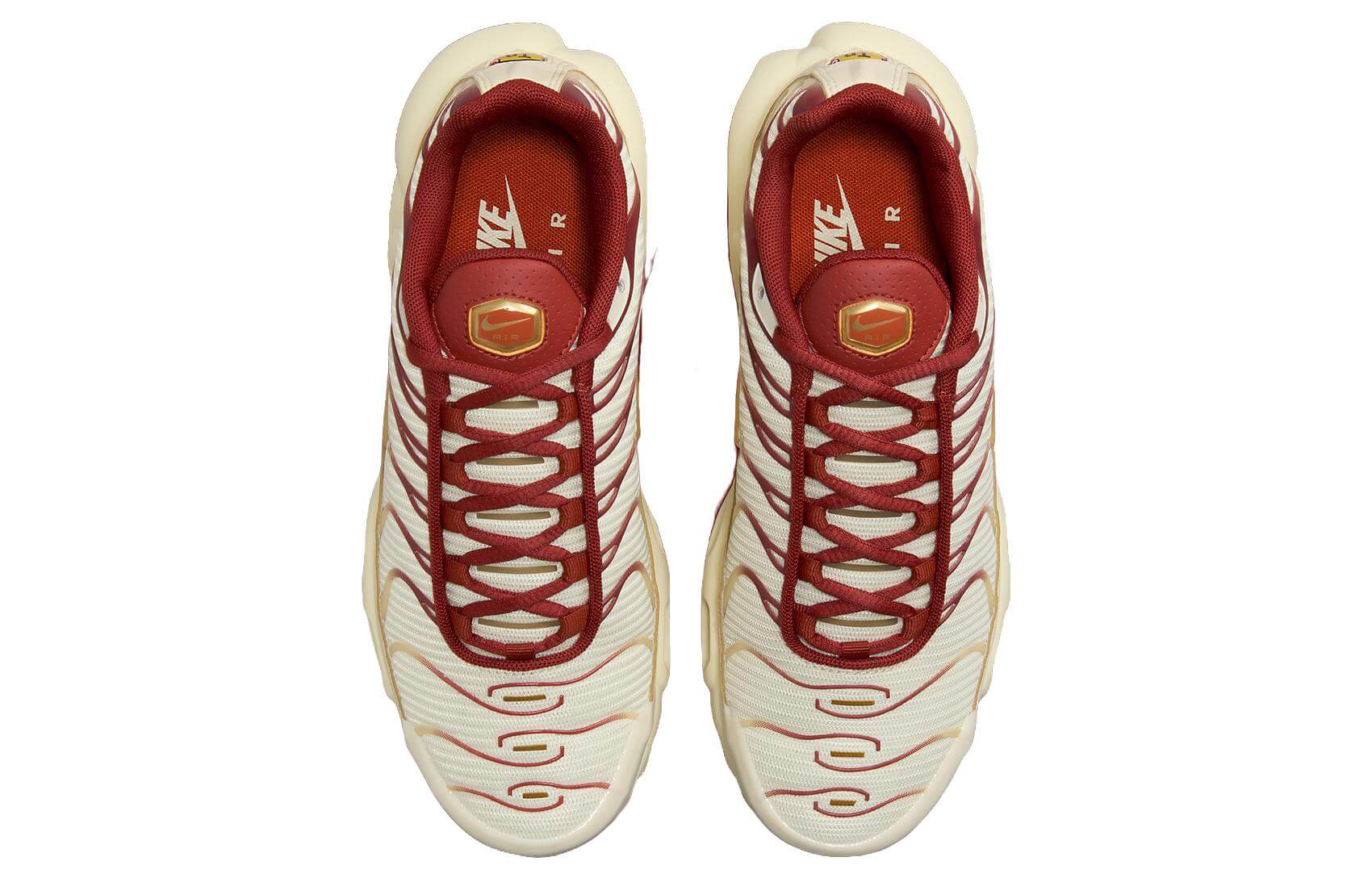 Nike Air Max Plus Sail Team Red (Women's) - BigBoiSneakers 