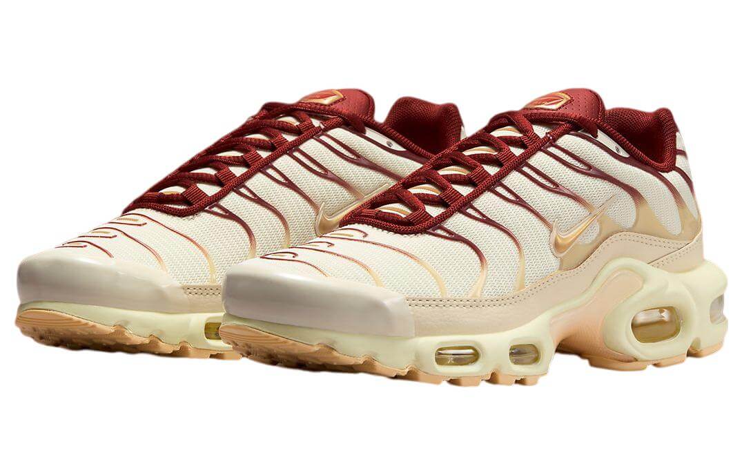 Nike Air Max Plus Sail Team Red (Women's) - BigBoiSneakers 