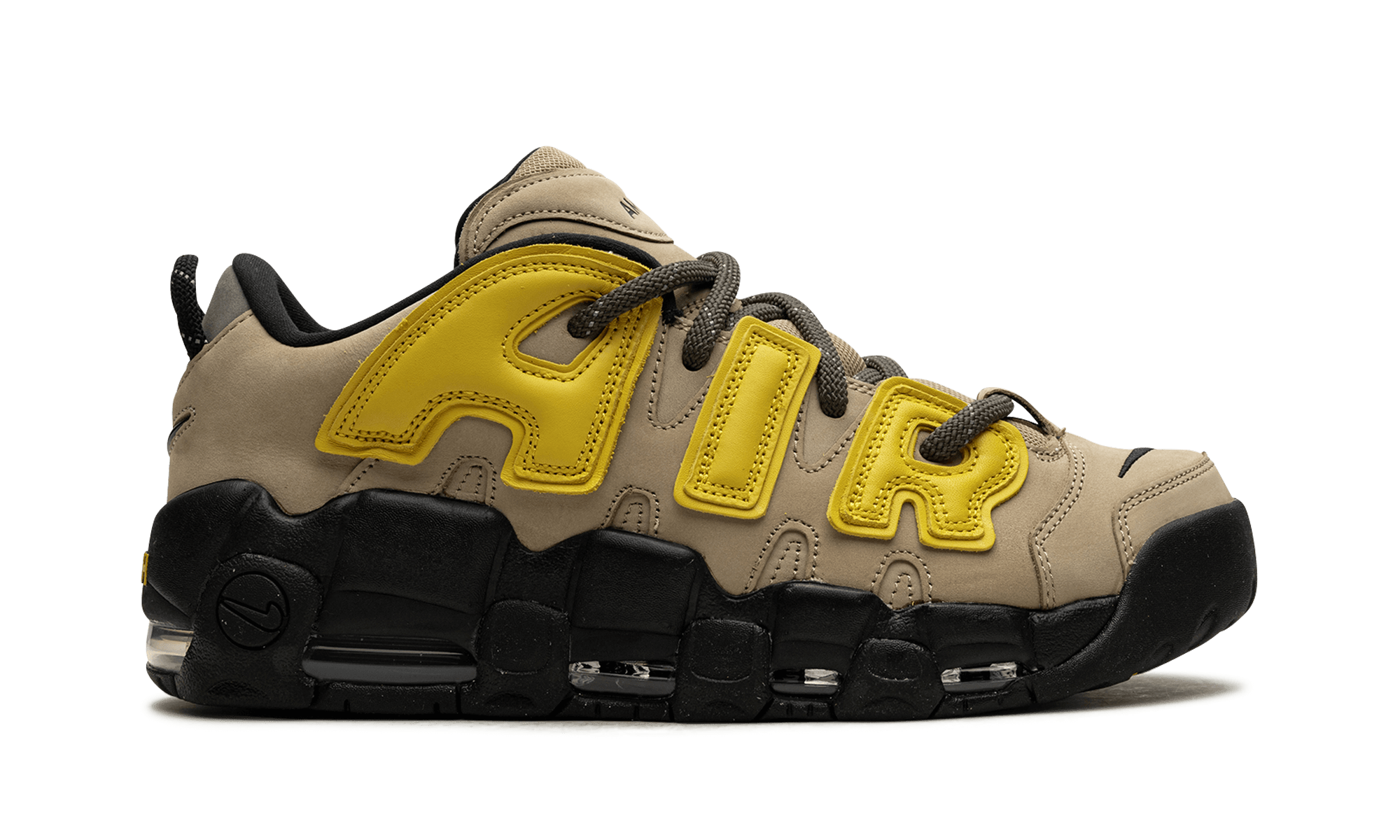 Nike Air More Uptempo Low AMBUSH Vivid Sulfur Limestone - BigBoiSneakers 