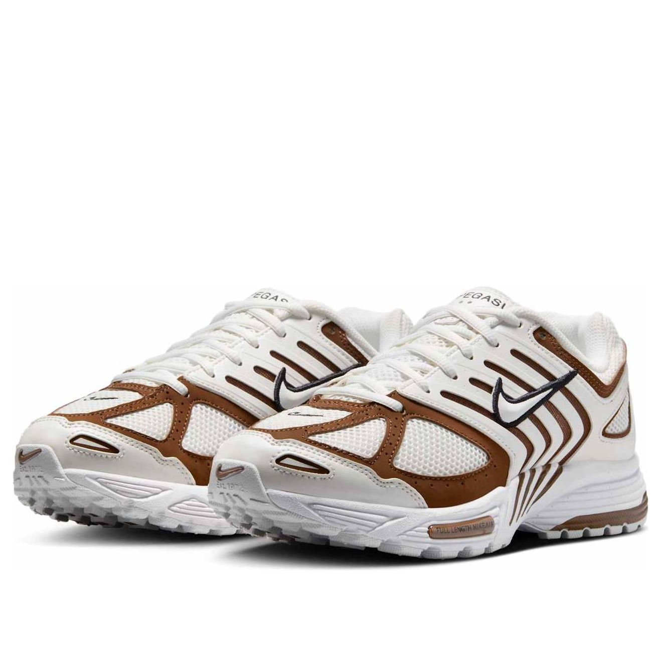 Nike Air Pegasus 2K5 Summit White Fauna Brown (Women's) - BigBoiSneakers 