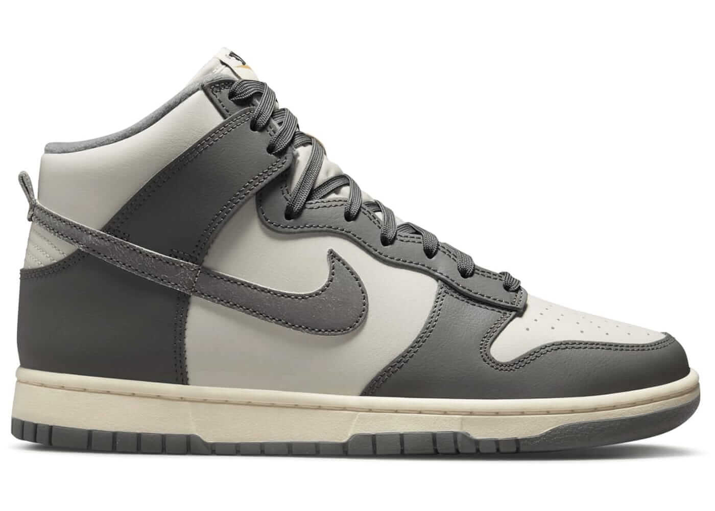 Nike Dunk High Vintage Light Bone Grey - BigBoiSneakers 