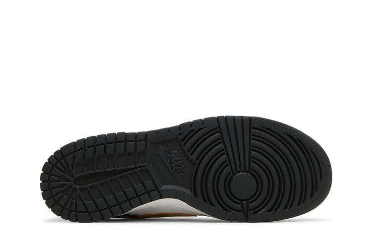 Nike Dunk Low Black White Metallic (GS) - BigBoiSneakers 