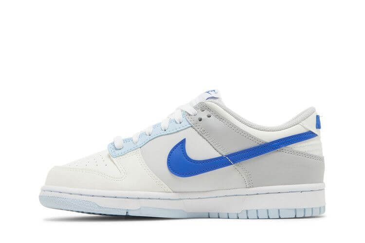Nike Dunk Low Ivory Hyper Royal (GS) - BigBoiSneakers 