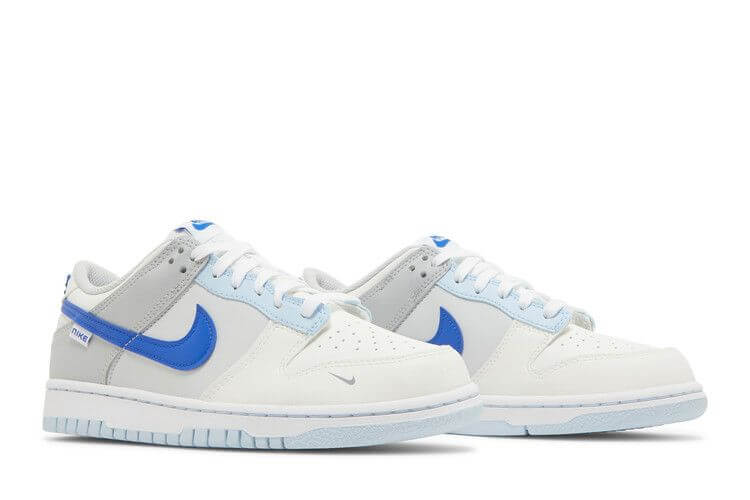 Nike Dunk Low Ivory Hyper Royal (GS) - BigBoiSneakers 