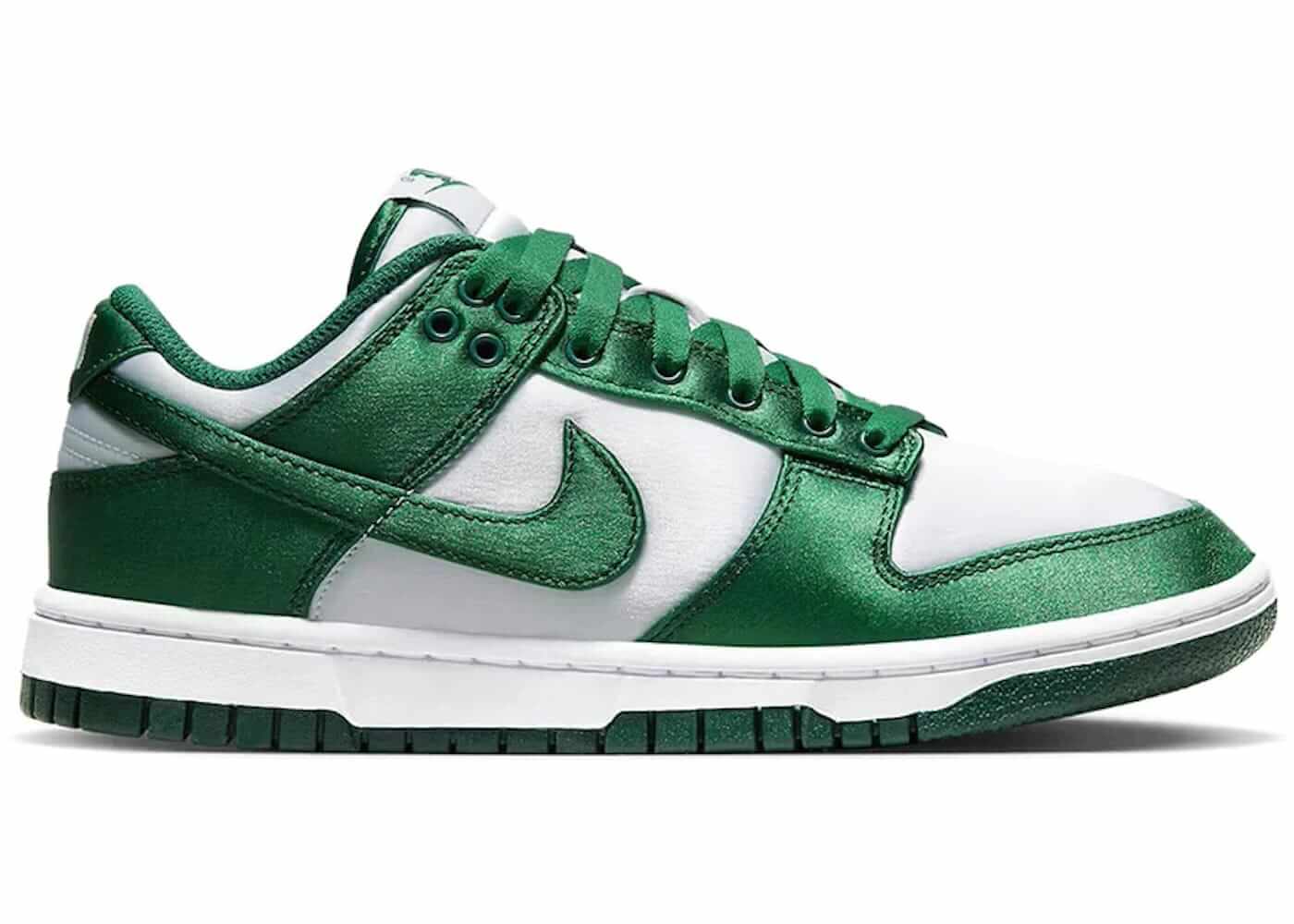 Nike Dunk Low Michigan State Satin (Women's) - BigBoiSneakers 