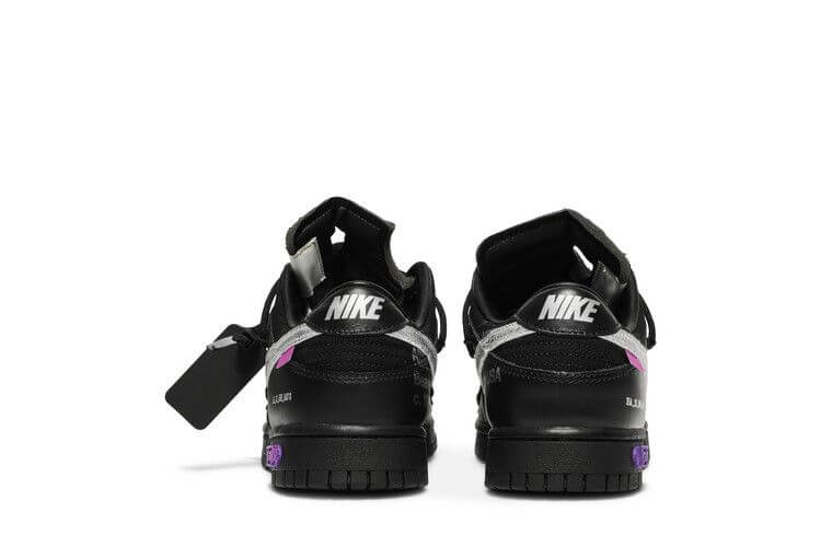 Nike Dunk Low Off-White Lot 50 - BigBoiSneakers 