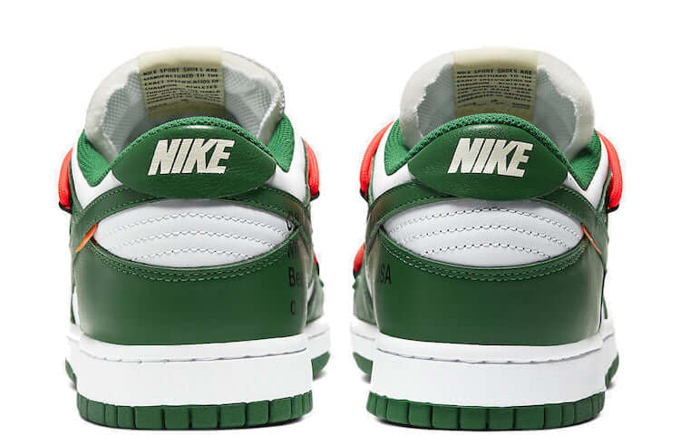 Nike Dunk Low Off-White Pine Green - BigBoiSneakers 