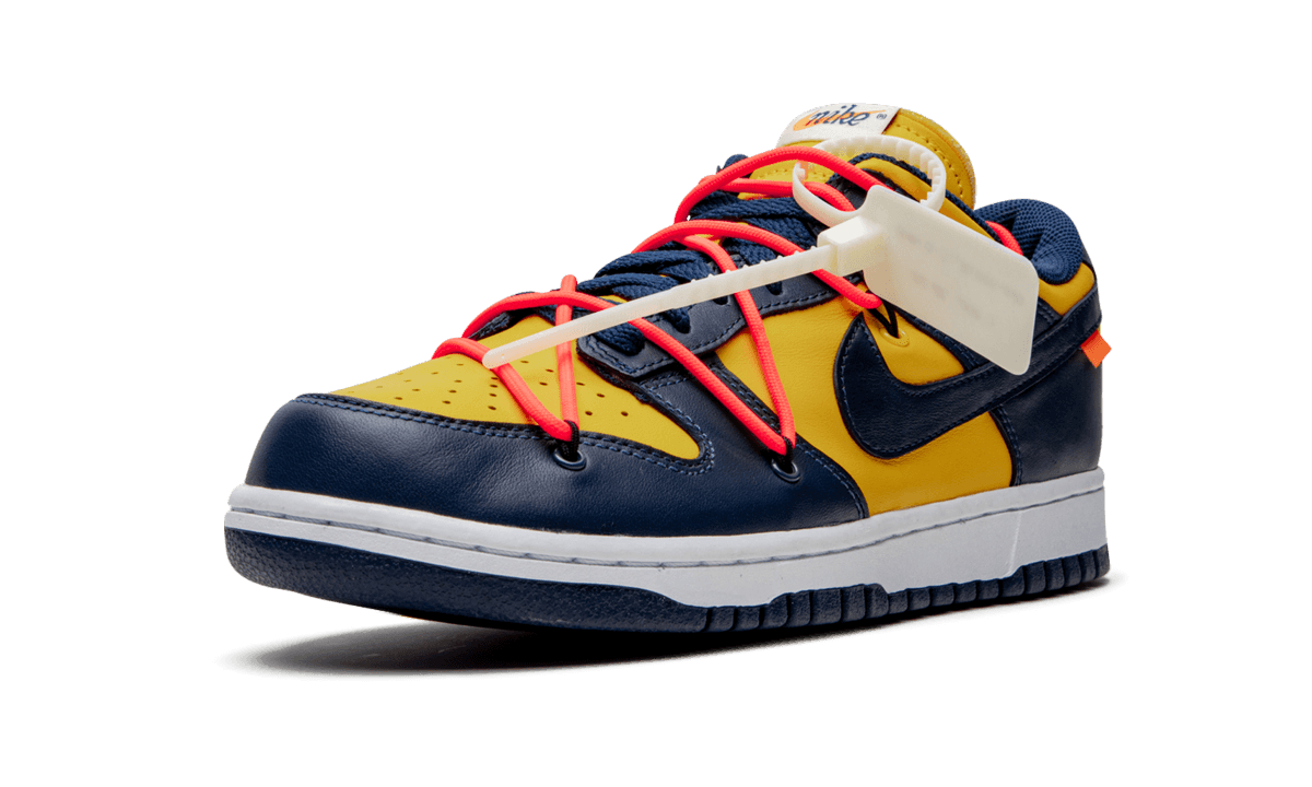 Nike Dunk Low Off-White University Gold - BigBoiSneakers 