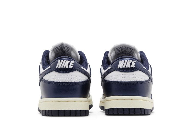 Nike Dunk Low PRM Vintage Navy (Women's) - BigBoiSneakers 