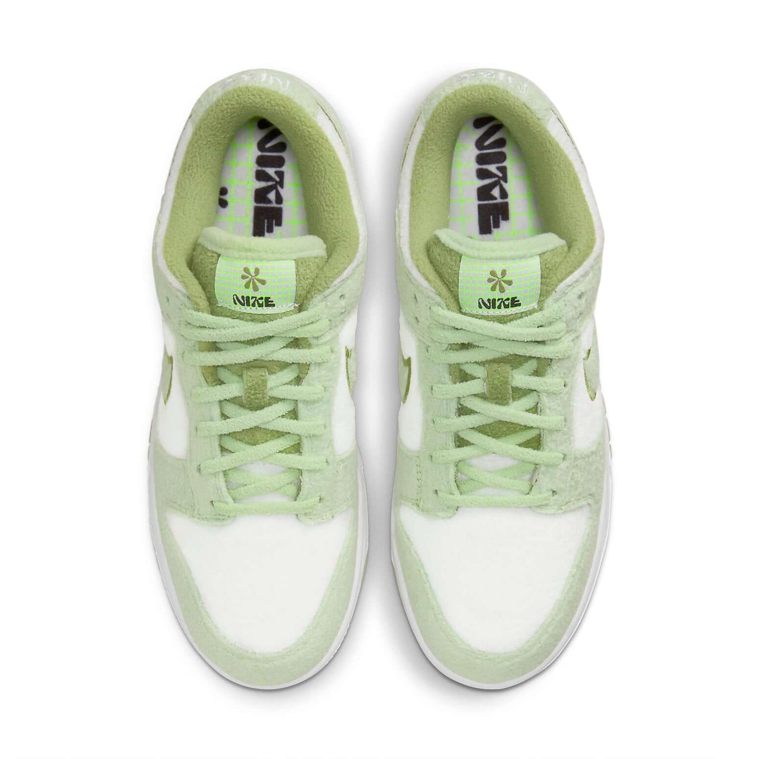 Nike Dunk Low SE Fleece Pack Honeydew (Women's) - BigBoiSneakers 