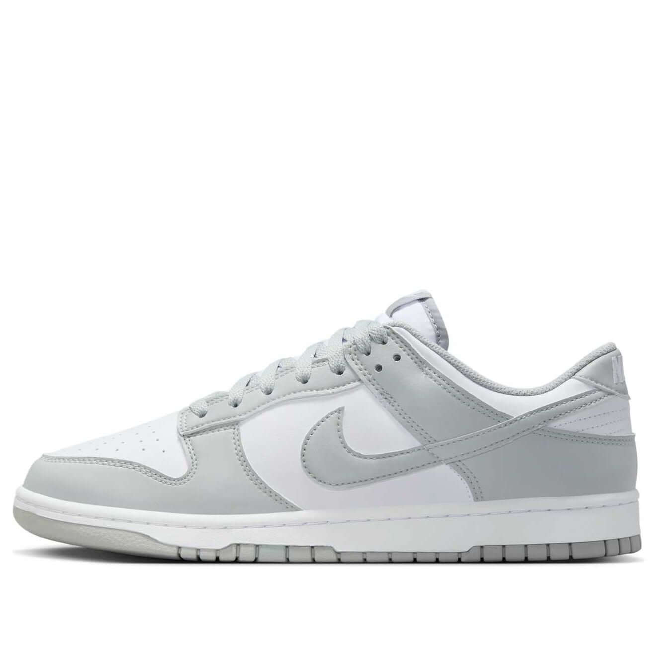Nike Dunk Low White Light Smoke Grey - BigBoiSneakers 