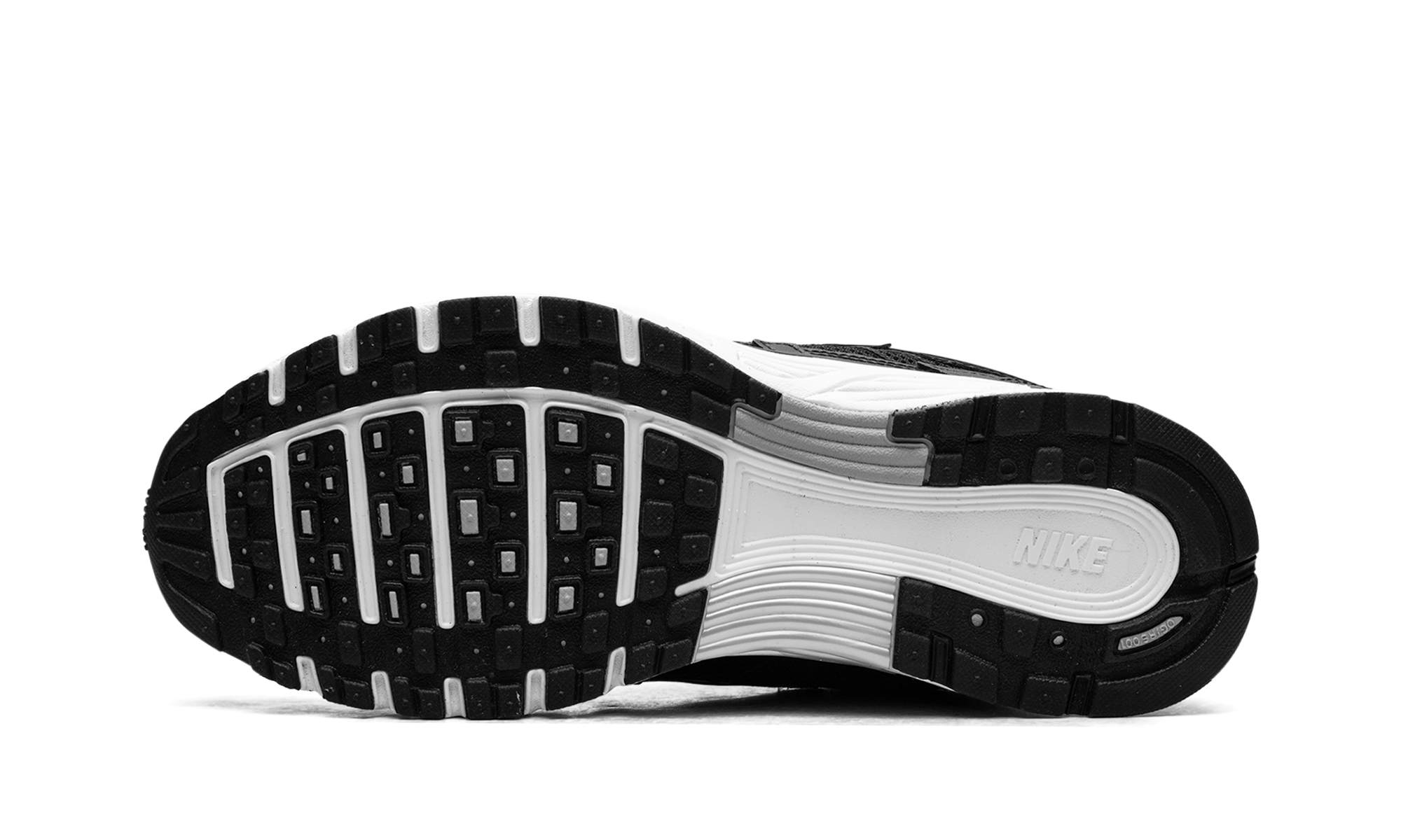 Nike P-6000 Black White Metallic Silver - BigBoiSneakers 