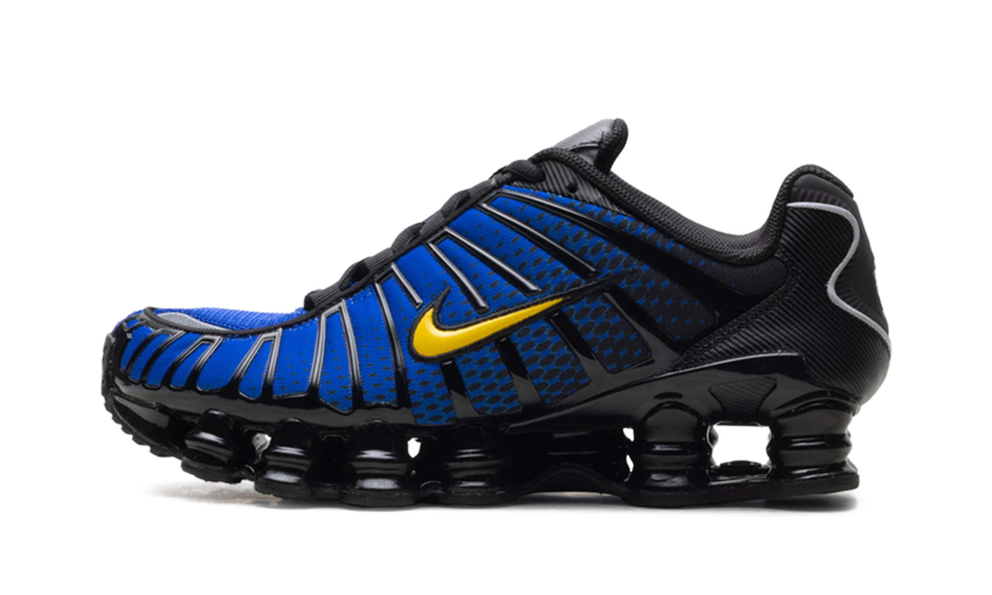 Nike Shox TL Black Lyon Blue Varsity Maize - BigBoiSneakers 