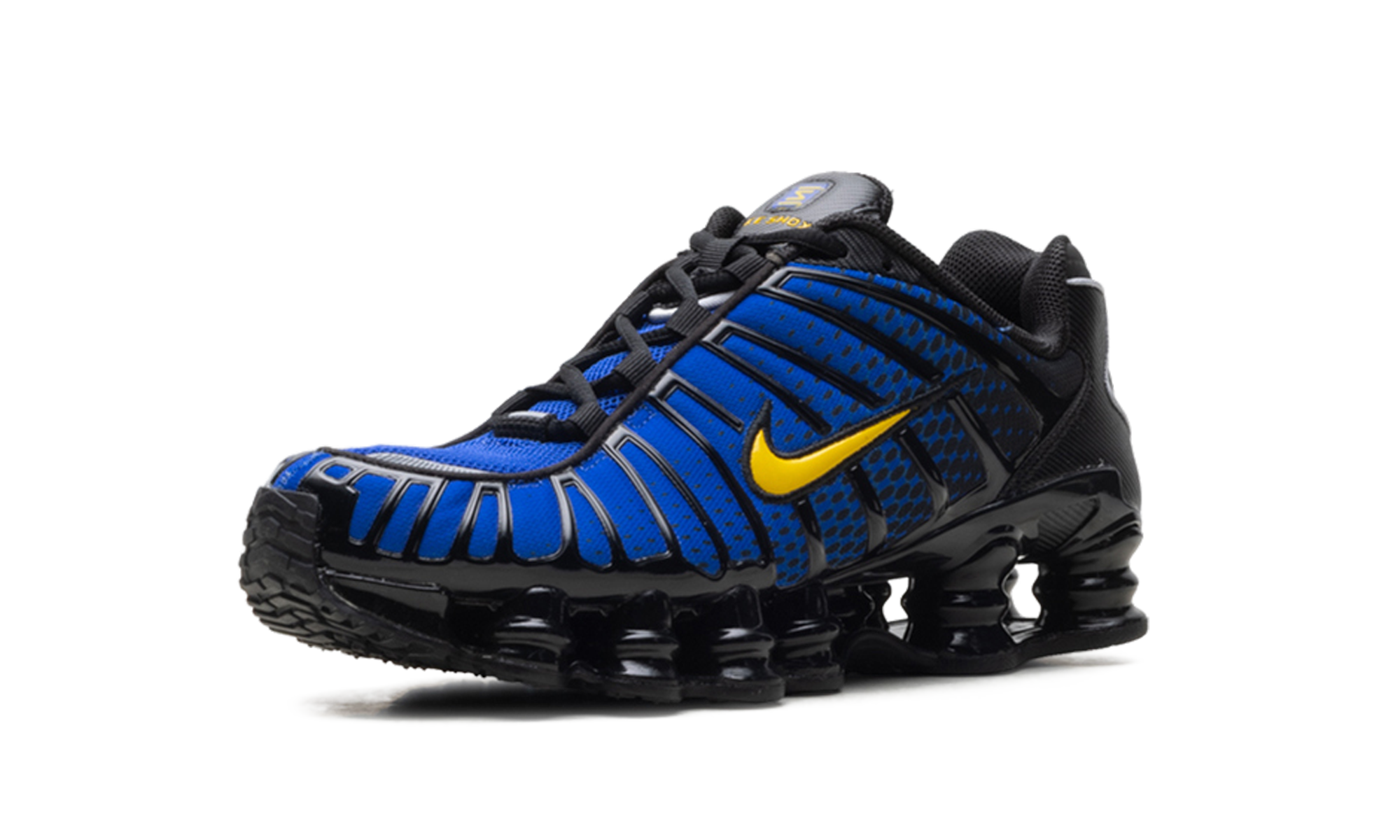 Nike Shox TL Black Lyon Blue Varsity Maize - BigBoiSneakers 