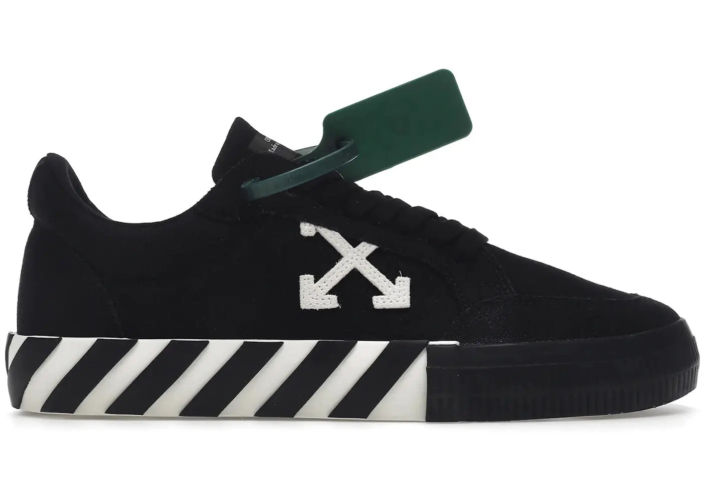 OFF-WHITE Vulc Low Canvas Black White by OFF-WHITE