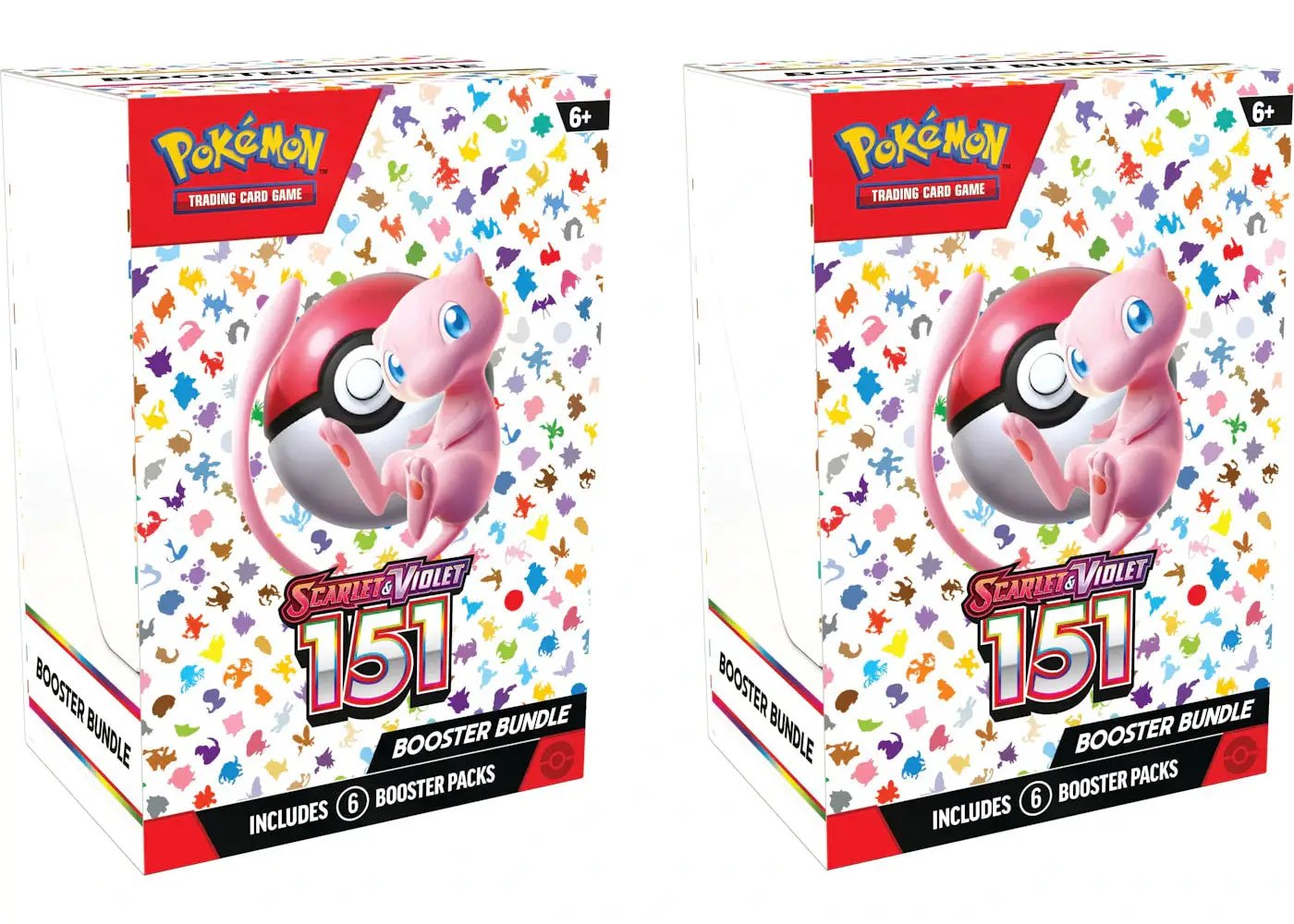 Pokemon 151 6pk Booster Bundle 2x Lot Pokémon TCG Scarlet & Violet - BigBoiSneakers 