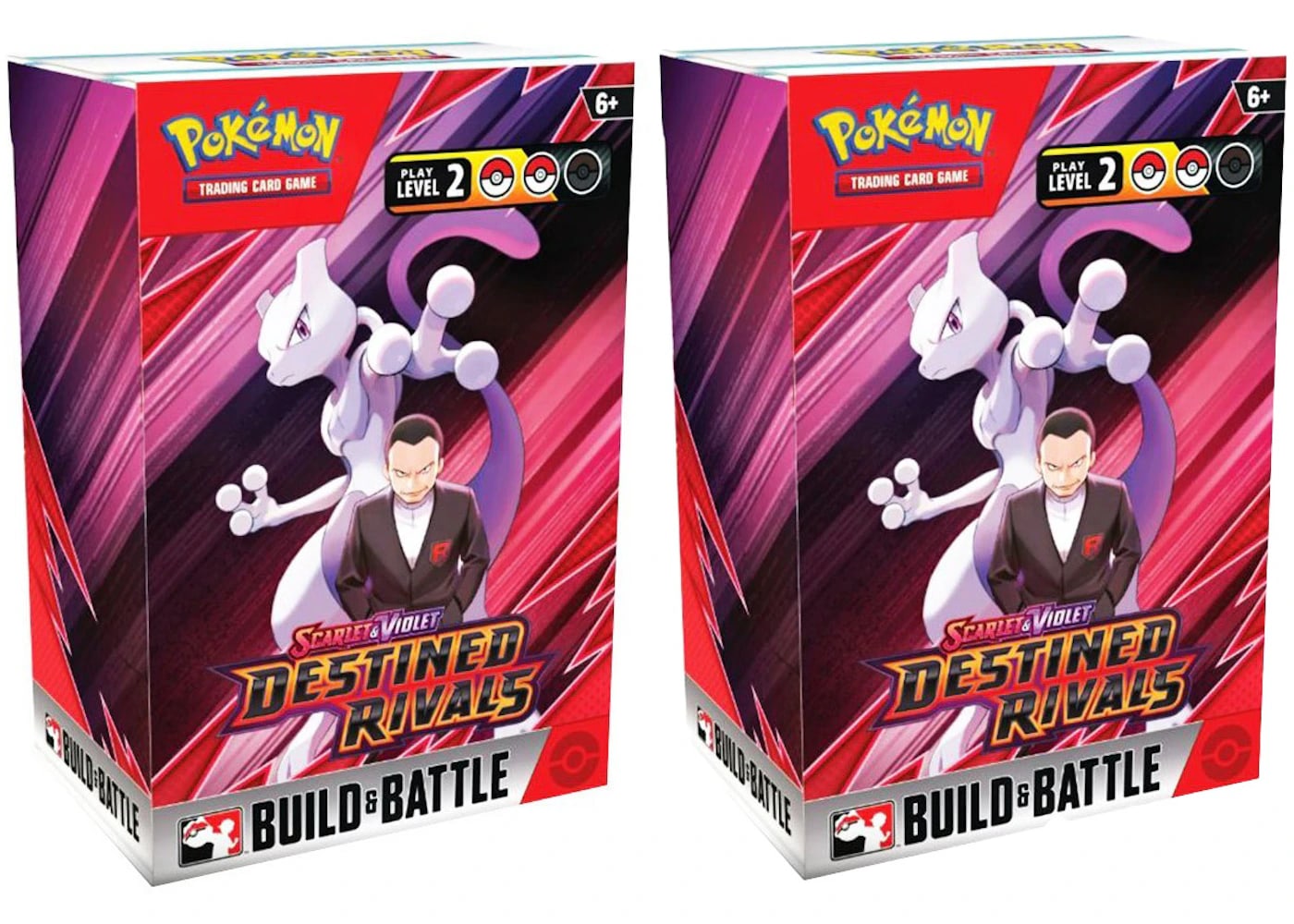 Pokemon Destined Rivals Build & Battle Box 2x Lot 2025 Pokémon Scarlet & Violet - BigBoiSneakers 