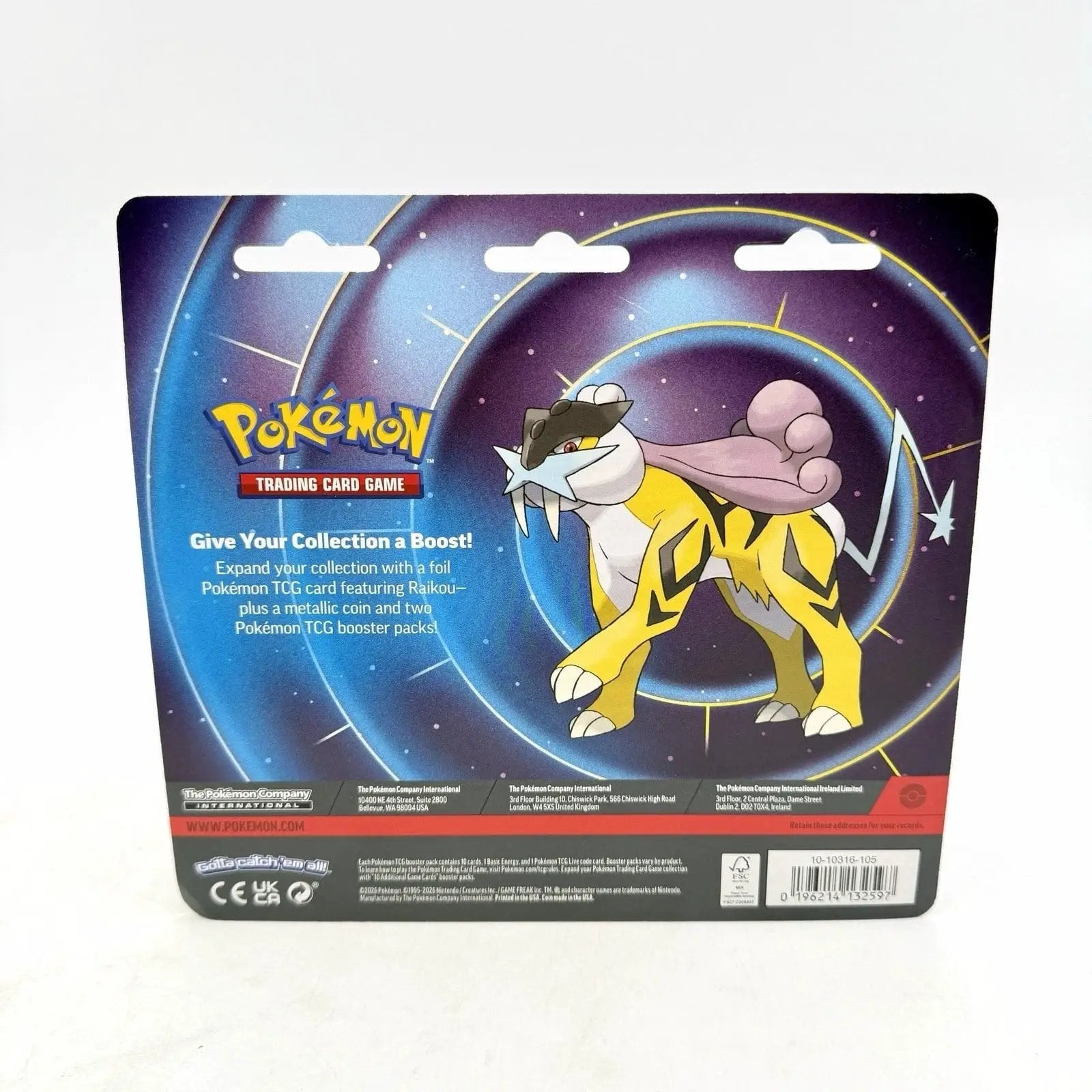 Pokemon Mega Evolution & Phantasmal Flames 2-Pack Blister Sealed - Raikou - BigBoiSneakers 