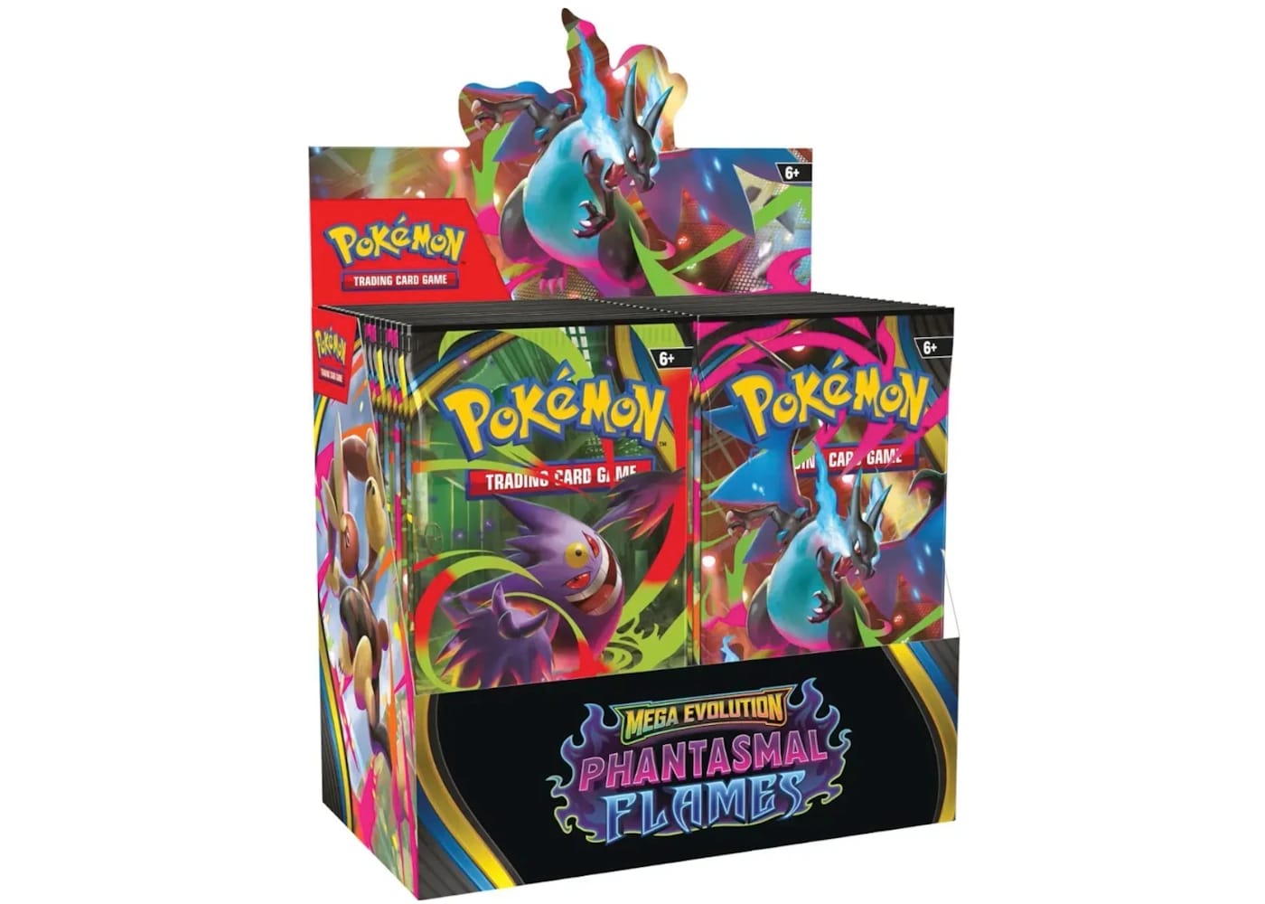 Pokemon Phantasmal Flames Booster Box 2025 Pokémon Mega Evolution - BigBoiSneakers 