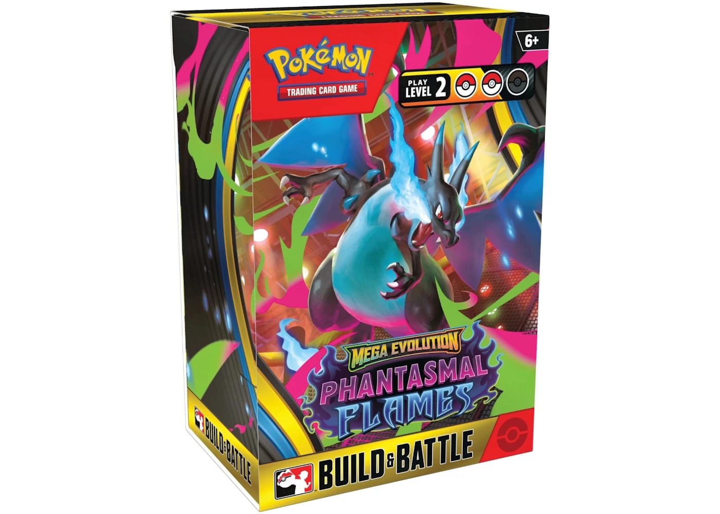 Pokemon Phantasmal Flames Build &amp; Battle Box 2025 Pokémon Mega Evolution - BigBoiSneakers 