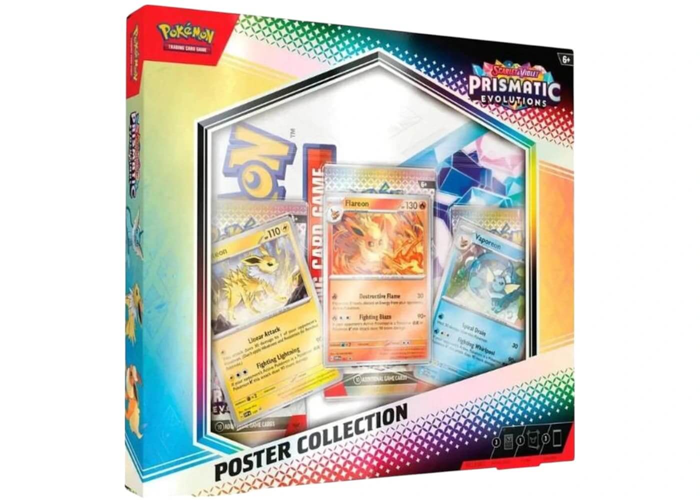 Pokemon Prismatic Evolutions Poster Collection Pokémon Scarlet & Violet - BigBoiSneakers 
