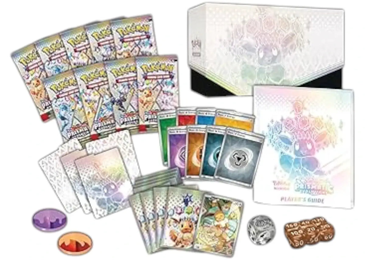 Pokémon Scarlet & Violet Prismatic Evolutions Elite Trainer Box 2x Lot by Pokemon