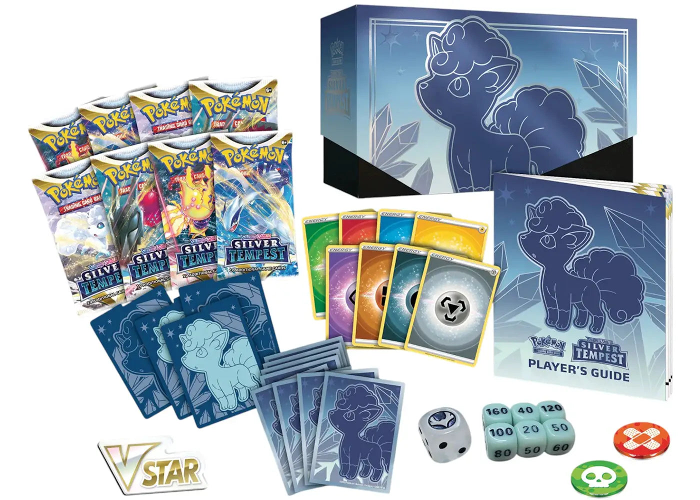 Pokémon TCG Sword & Shield Silver Tempest Elite Trainer Box by Pokemon