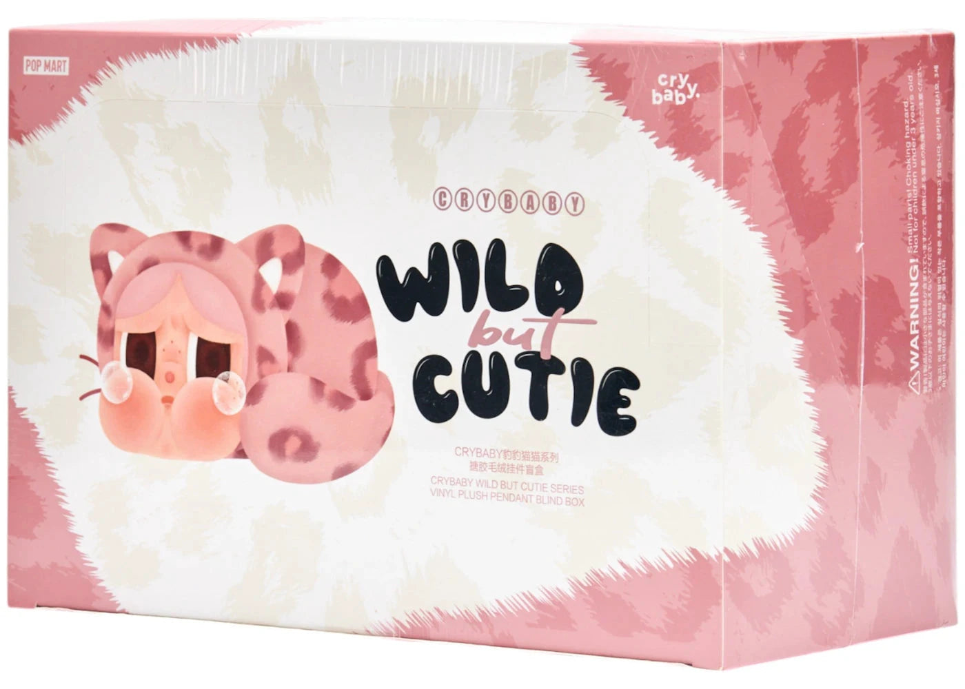 Pop Mart CRYBABY Wild but Cutie Series Vinyl Plush Pendant Sealed Case (6 Blind Box) - BigBoiSneakers 