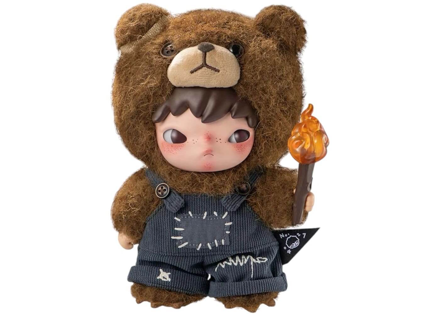 Pop Mart Hirono Living Wild-Fight for Joy Plush Doll - BigBoiSneakers 