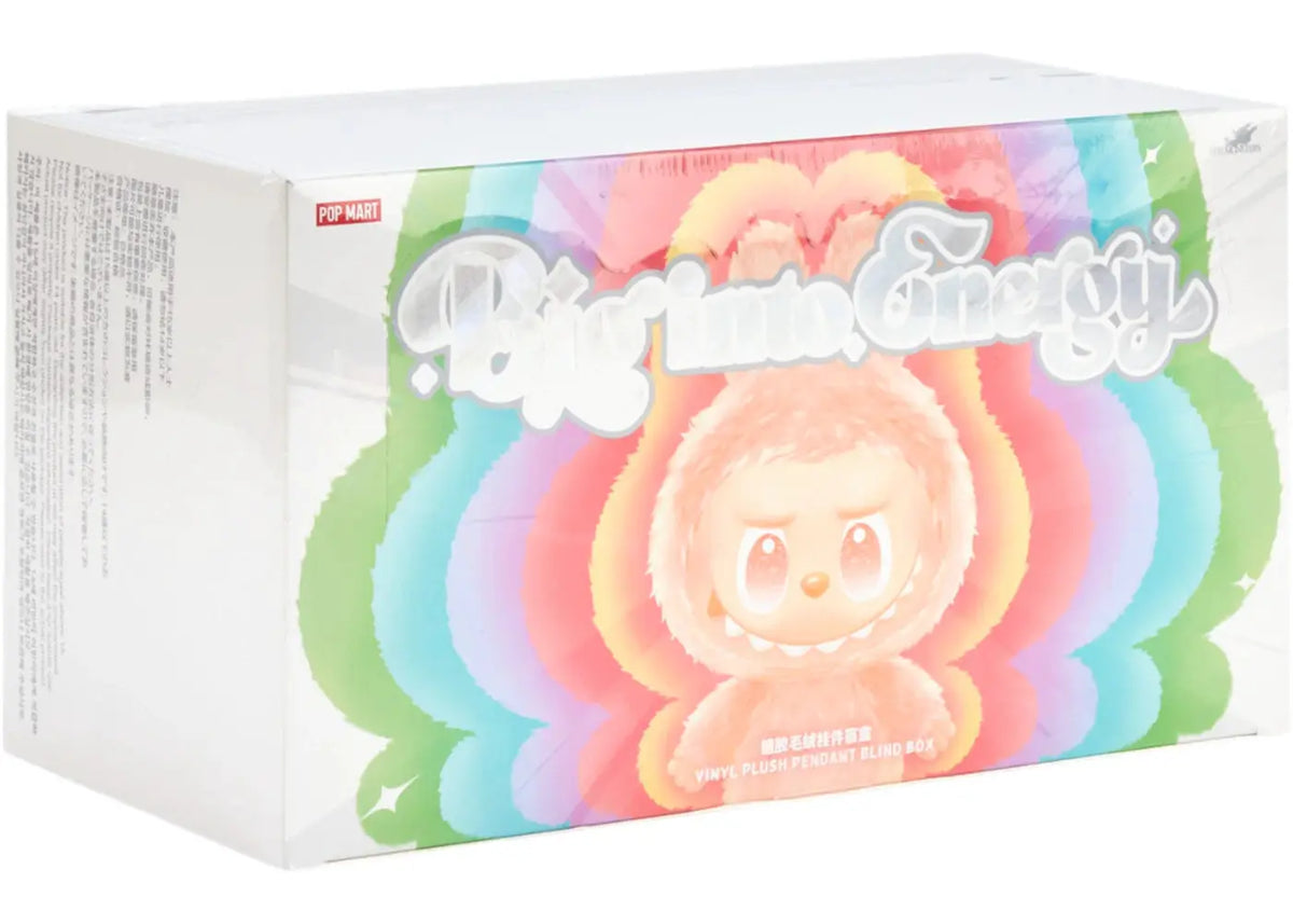 Pop Mart Labubu The Monsters Big into Energy Series Vinyl Plush Pendant Sealed Case (6 Blind Box) by Pop Mart