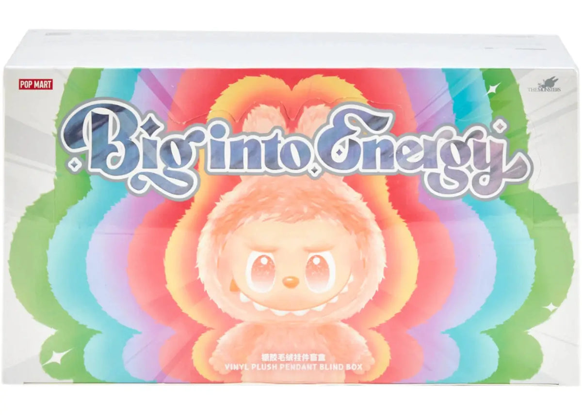 Pop Mart Labubu The Monsters Big into Energy Series Vinyl Plush Pendant Sealed Case (6 Blind Box) by Pop Mart