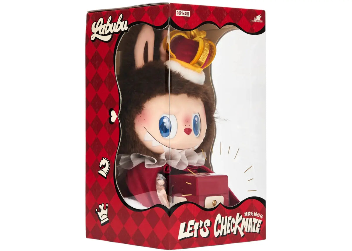 Pop Mart Labubu The Monsters Let's Checkmate Series Vinyl Plush Doll by Pop Mart