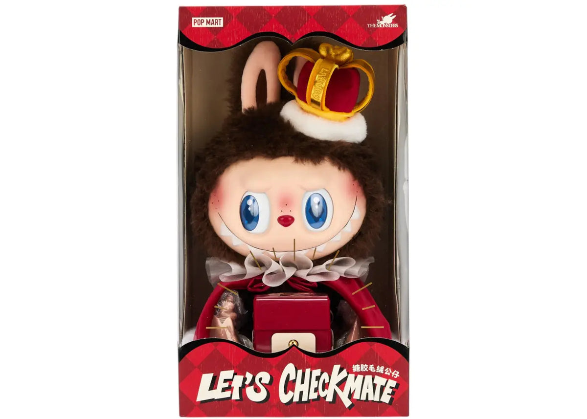 Pop Mart Labubu The Monsters Let's Checkmate Series Vinyl Plush Doll by Pop Mart